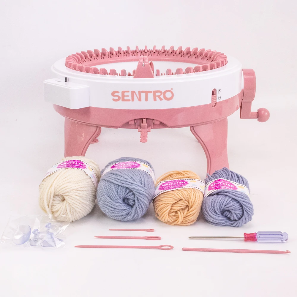 Science Project Diy - Versatile Efficient 22/40/48-Needles Hand Knitting Machine