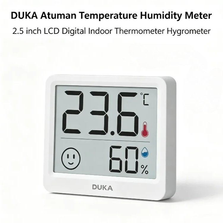 DUKA Atuman 2.5 inch LCD Elect - Weather Station Indoor review and price