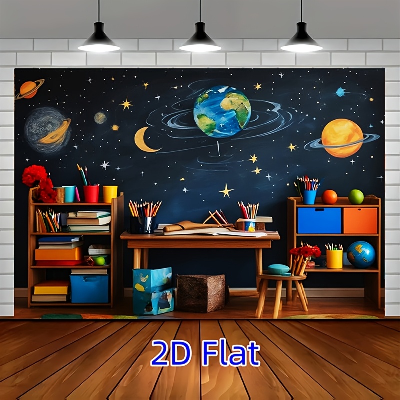 Astronomy Classroom Mural Canv - Science Nursery review and price