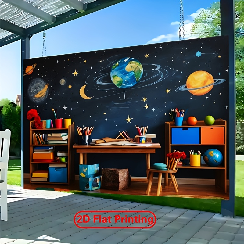 Astronomy Classroom Mural Canv - Science Nursery review and price