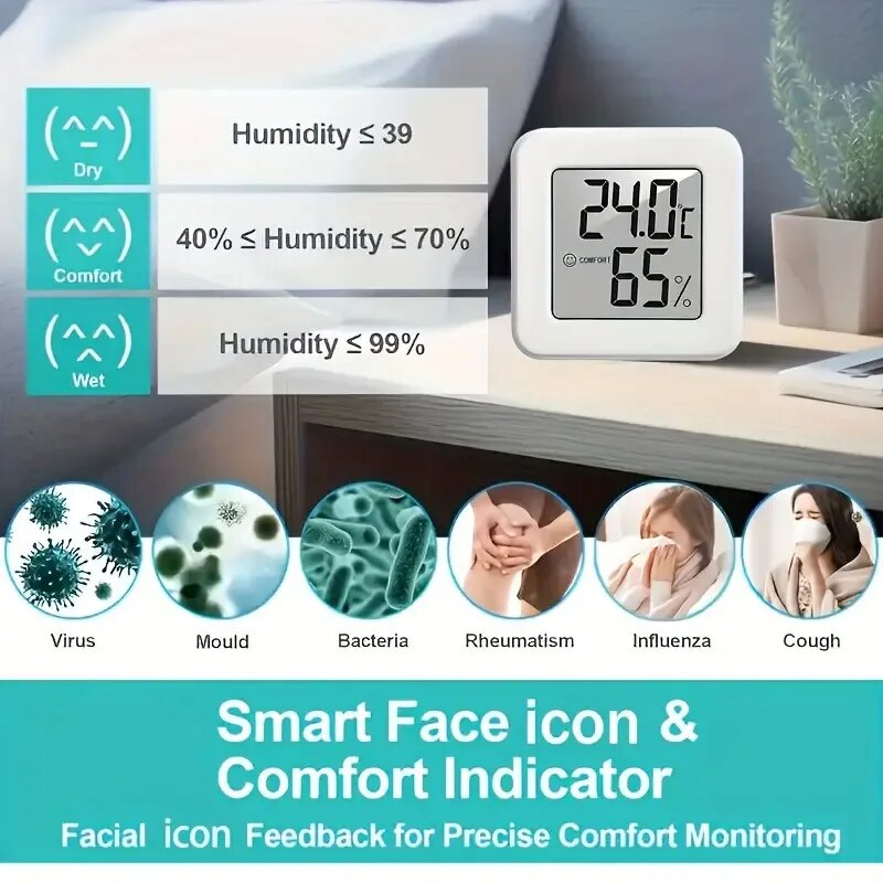 Digital Hygrometer Thermometer - Weather Station Indoor review and price