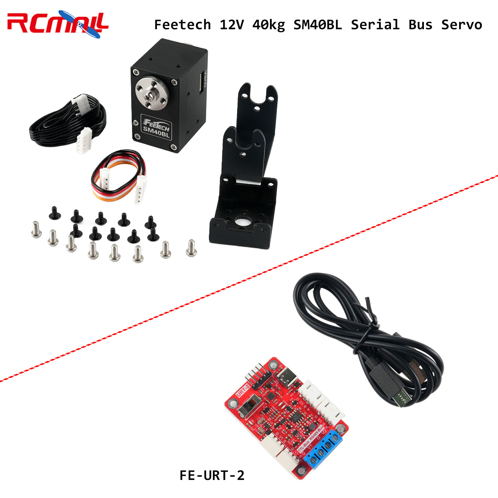 Feetech 12V 40kg SM40BL Serial - Robot Arm Motor review and price