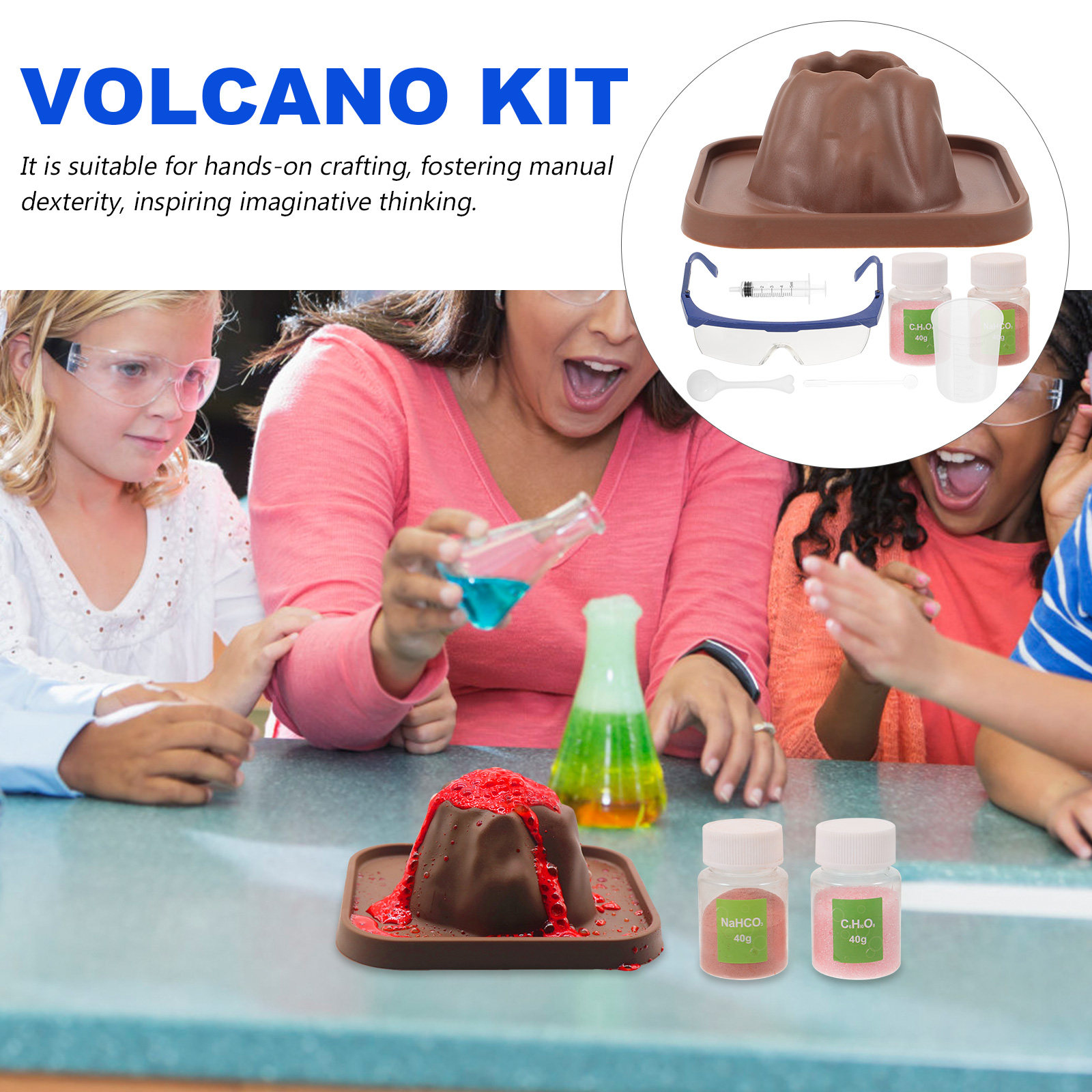 1 Set Volcano Eruptions Experi - Volcano Kit Eruption review and price