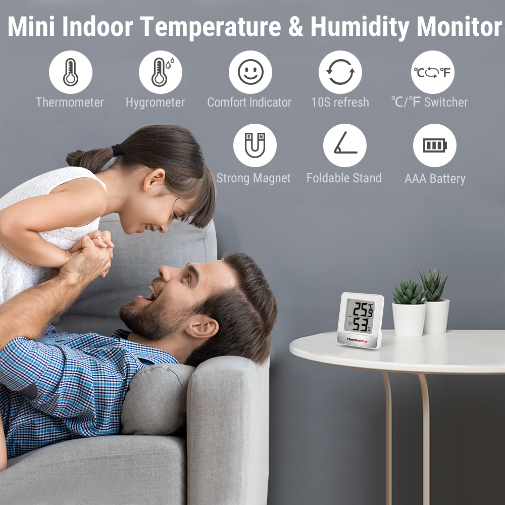 ThermoPro TP49 Mini Weather St - Weather Station Indoor review and price