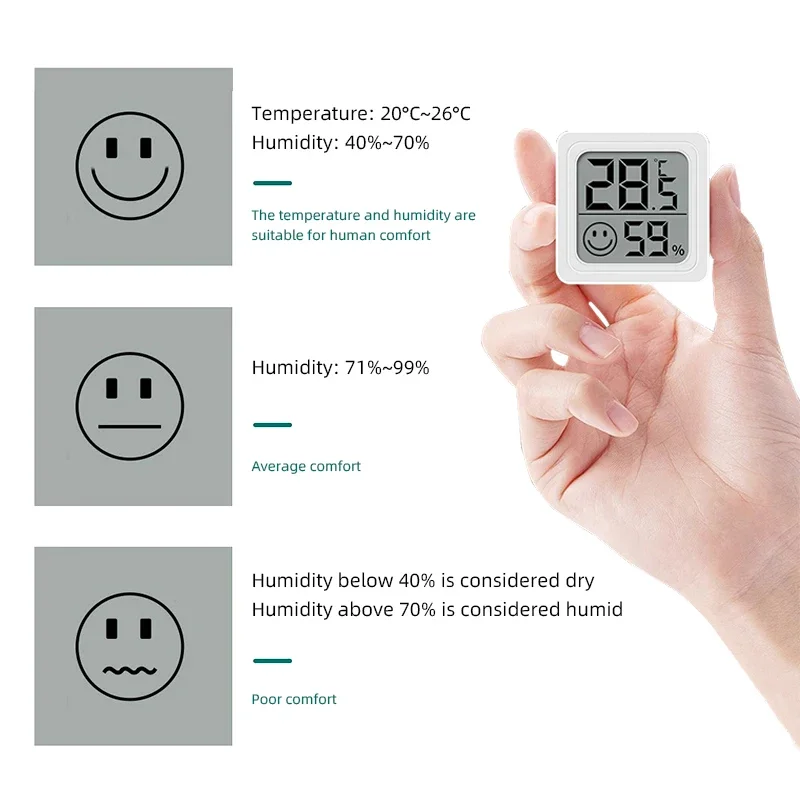 2025 New Mini LCD Digital Ther - Weather Station Indoor review and price