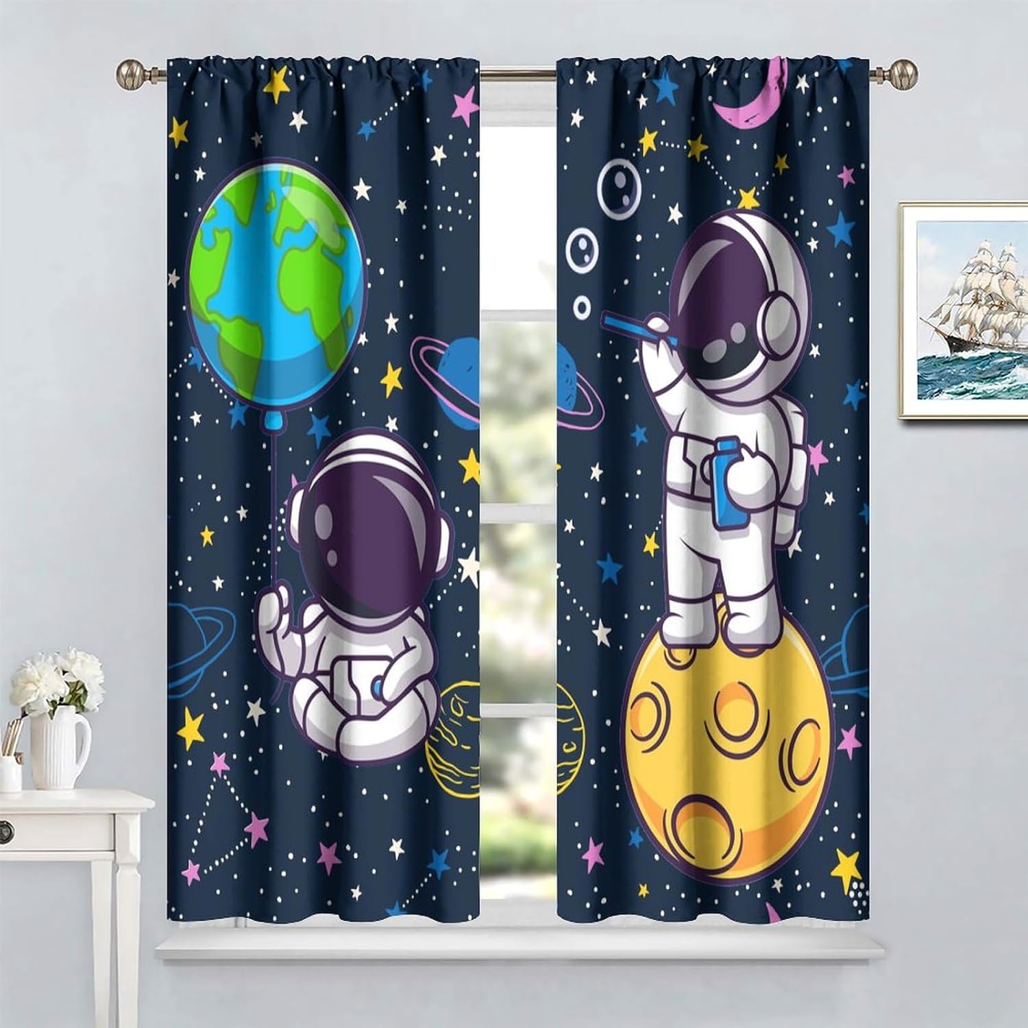 Outer Space Astronaut Galaxy C - Science Nursery review and price