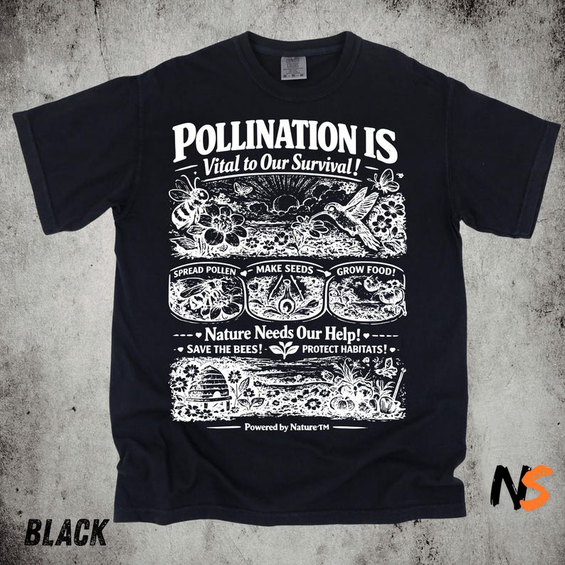 Bee Pollination Vintage Shirt, - Science Nature review and price