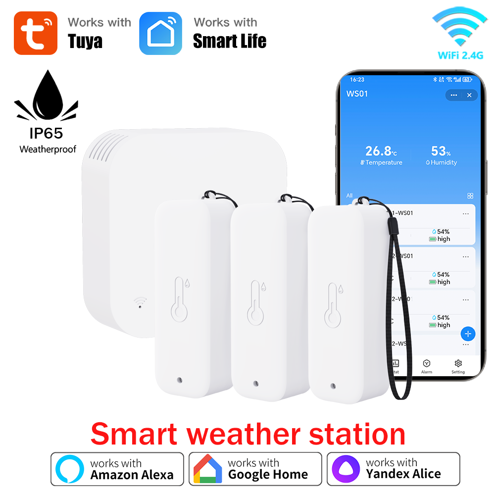 Tuya WIFI Smart Weather Statio - Weather Station Indoor review and price