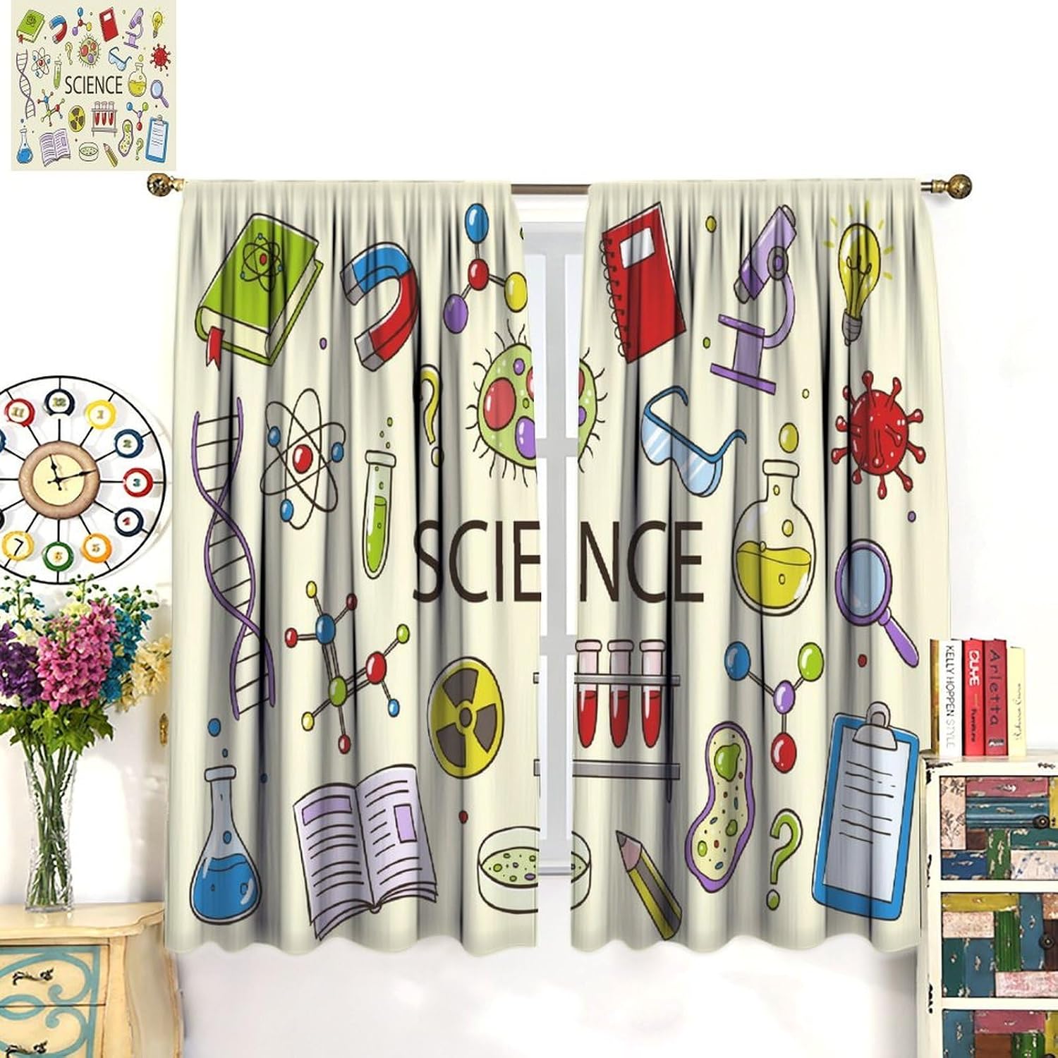 Science Curtain Educational ST - Science Nursery review and price