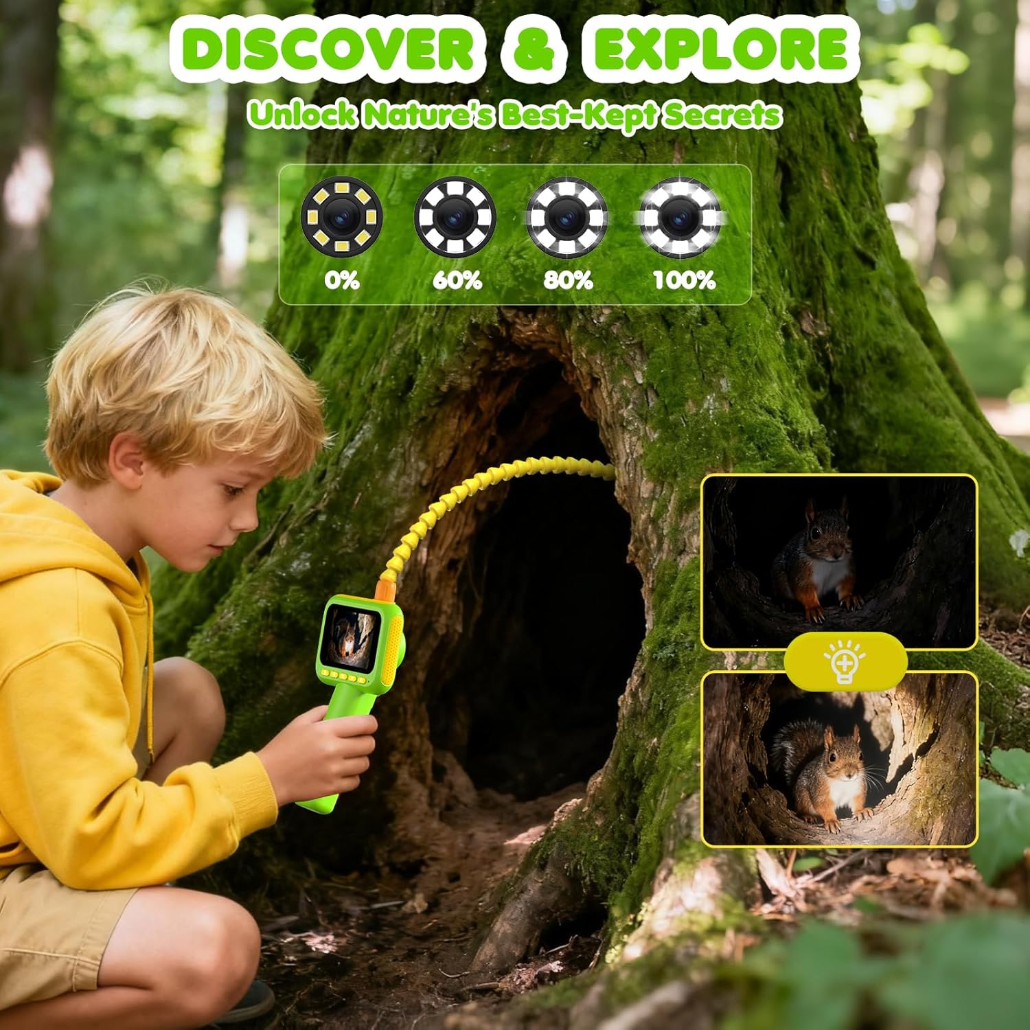Endoscope for Kids, Borescope  - Science Nature review and price