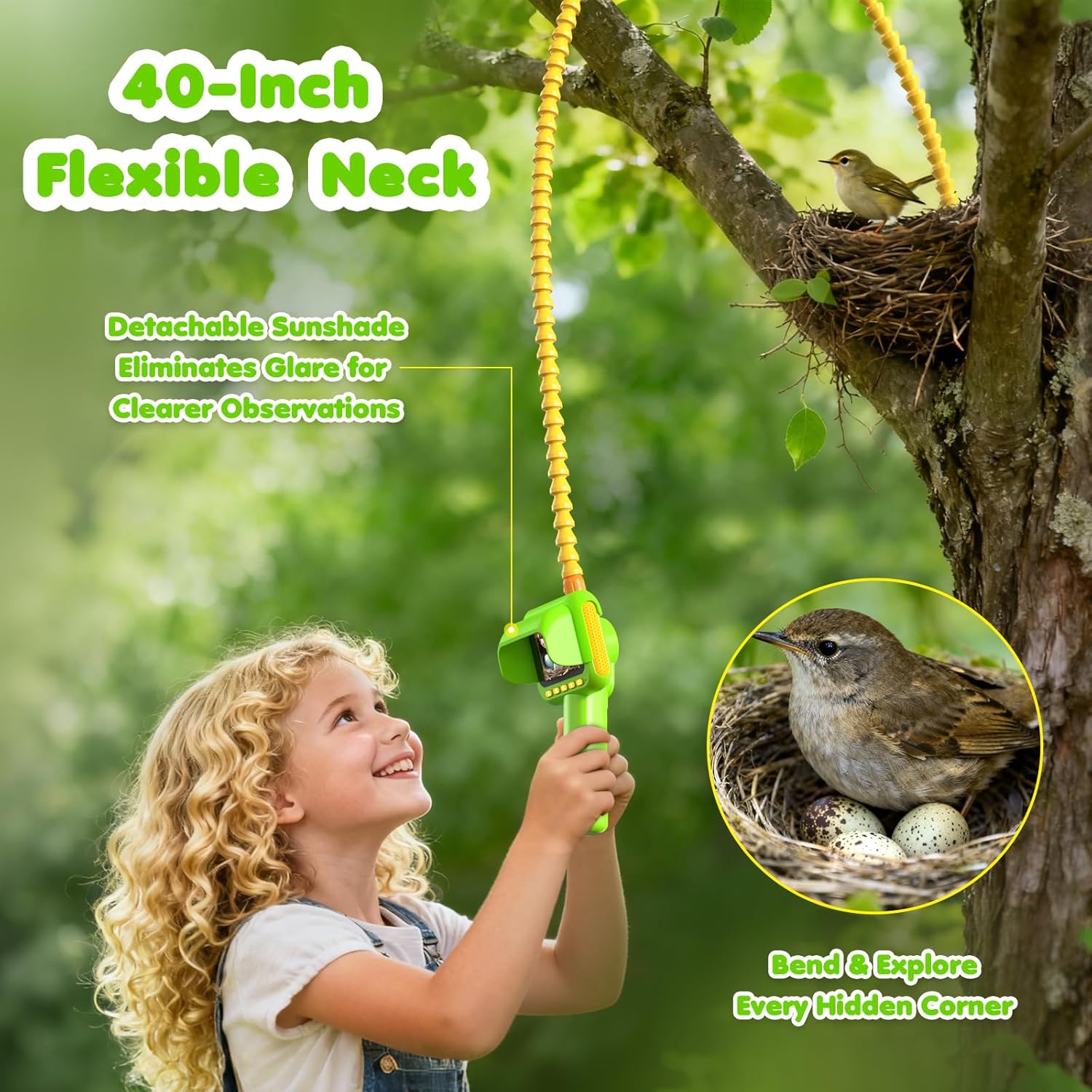 Endoscope for Kids, Borescope  - Science Nature review and price