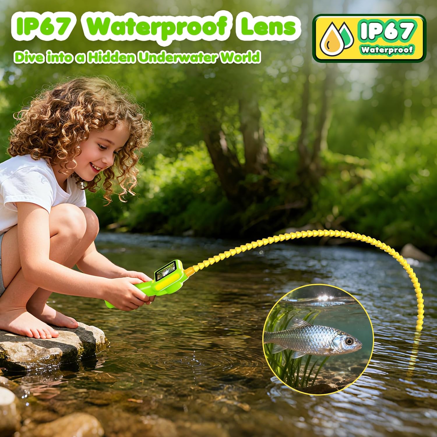 Endoscope for Kids, Borescope  - Science Nature review and price
